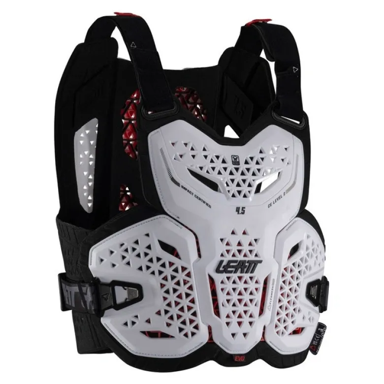 Buzer LEATT 4.5 EVO WHITE biały