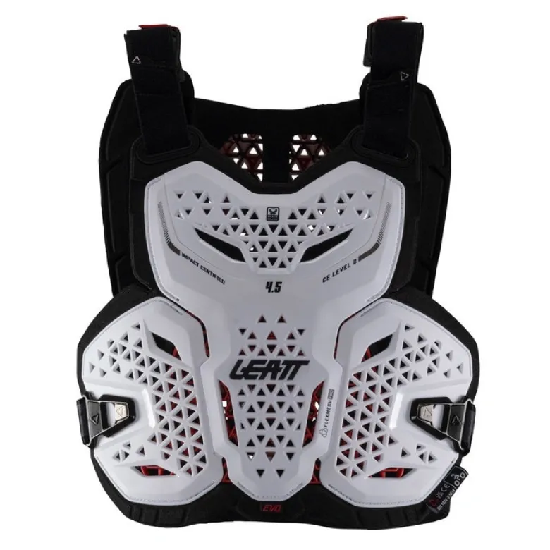Buzer LEATT 4.5 EVO WHITE biały