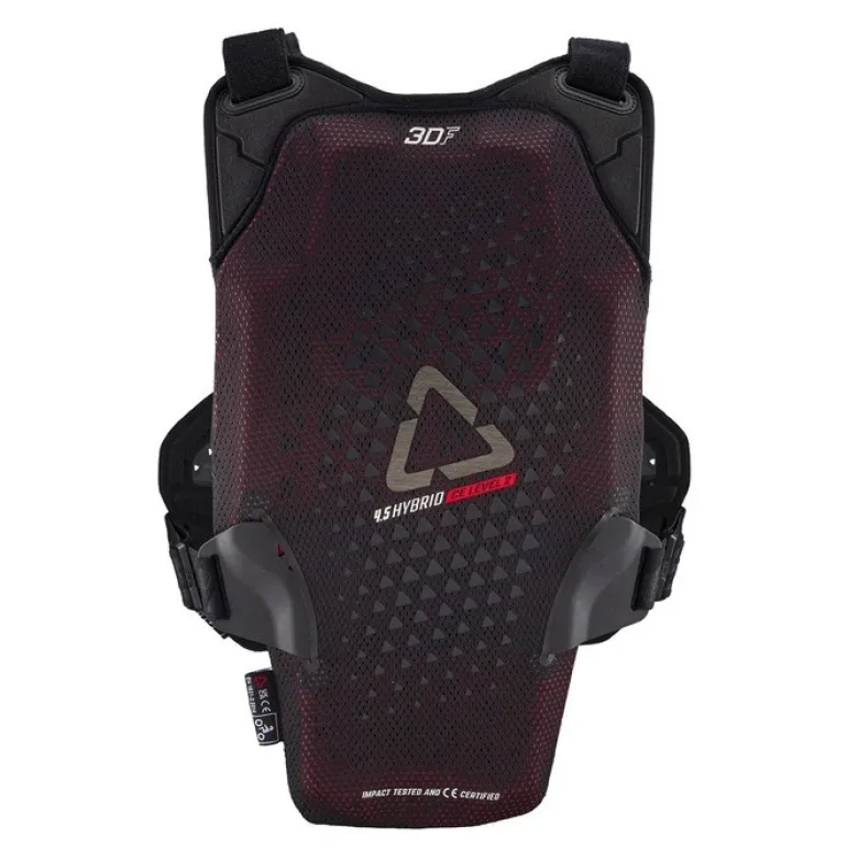 Buzer LEATT 4.5 HYBRID BLACK czarny