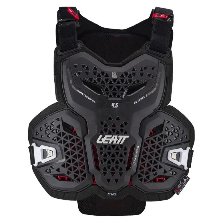 Buzer LEATT 4.5 HYBRID BLACK czarny