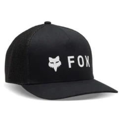 Czapka z daszkiem FOX ABSOLUTE FLEXFIT BLACK czarny