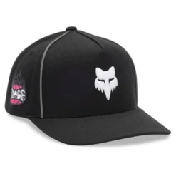 Czapka z daszkiem FOX SNAPBACK BLACK czarny