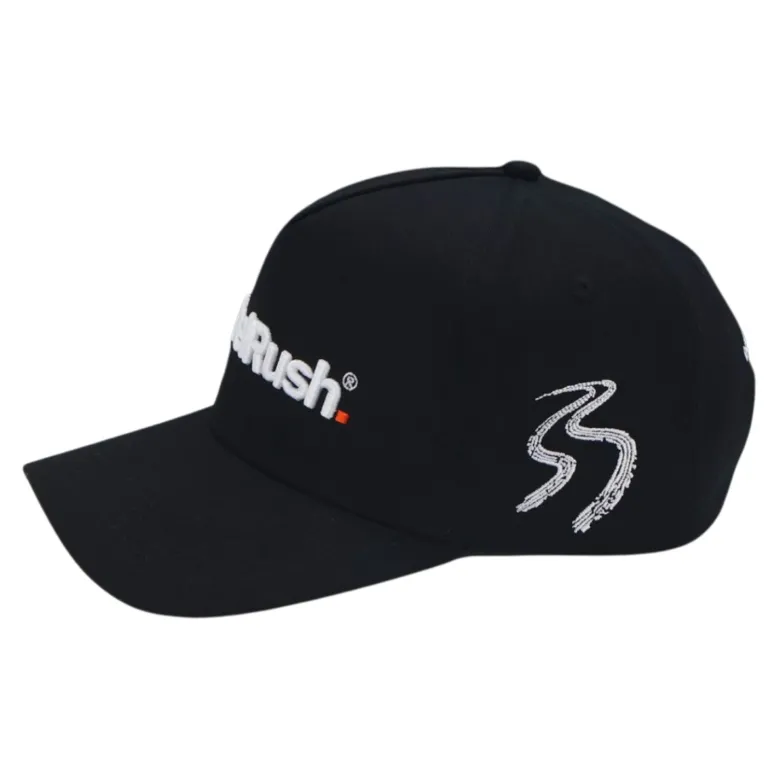 Czapka z daszkiem REBELRUSH BLACK czarny