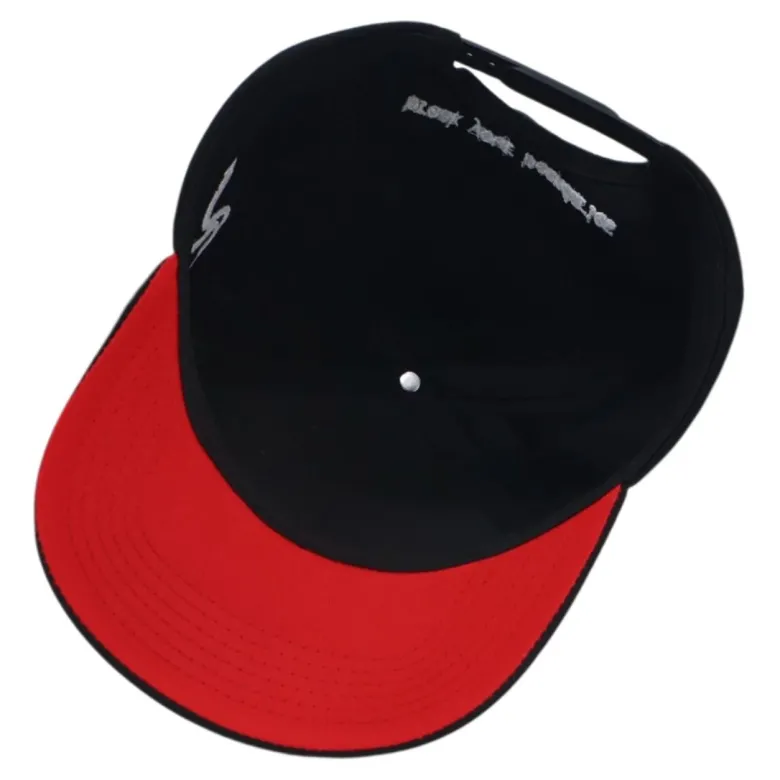 Czapka z daszkiem REBELRUSH BLACK czarny