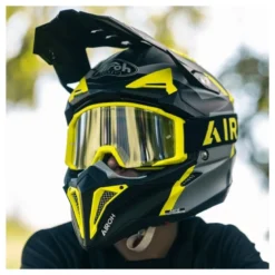 Gogle motocyklowe AIROH BLAST XR1 YELLOW MTT żółty