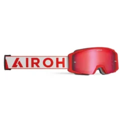 Gogle motocyklowe AIROH BLAST XR1 RED MATT czerwony