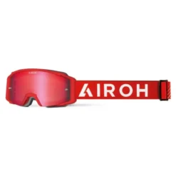 Gogle motocyklowe AIROH BLAST XR1 RED MATT czerwony