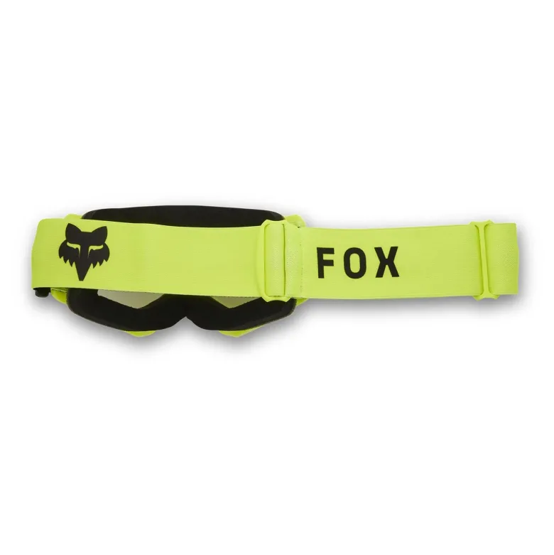 Gogle motocyklowe dziecięce FOX JUNIOR MAIN CORE FLUO YELLOW żółty fluo