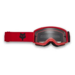 Gogle motocyklowe dziecięce FOX JUNIOR MAIN CORE FLUO RED czerwony fluo