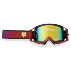 Gogle motocyklowe FOX AIRSPACE SPARK DRIP RUST bordowy