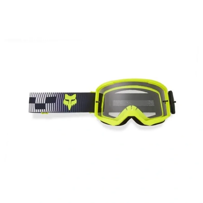 Gogle motocyklowe FOX MAIN COLLECT GREY/YELLOW szary żółty