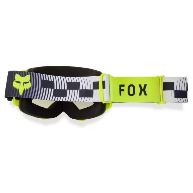 Gogle motocyklowe FOX MAIN COLLECT GREY/YELLOW szary żółty