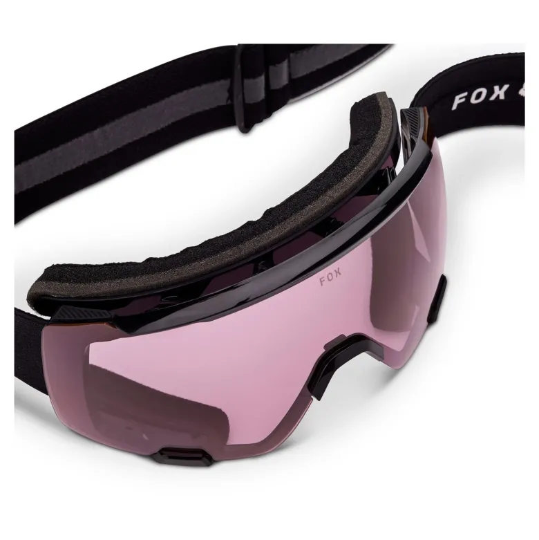 Gogle motocyklowe FOX PUREVUE BLACK/RED czarny czerwony