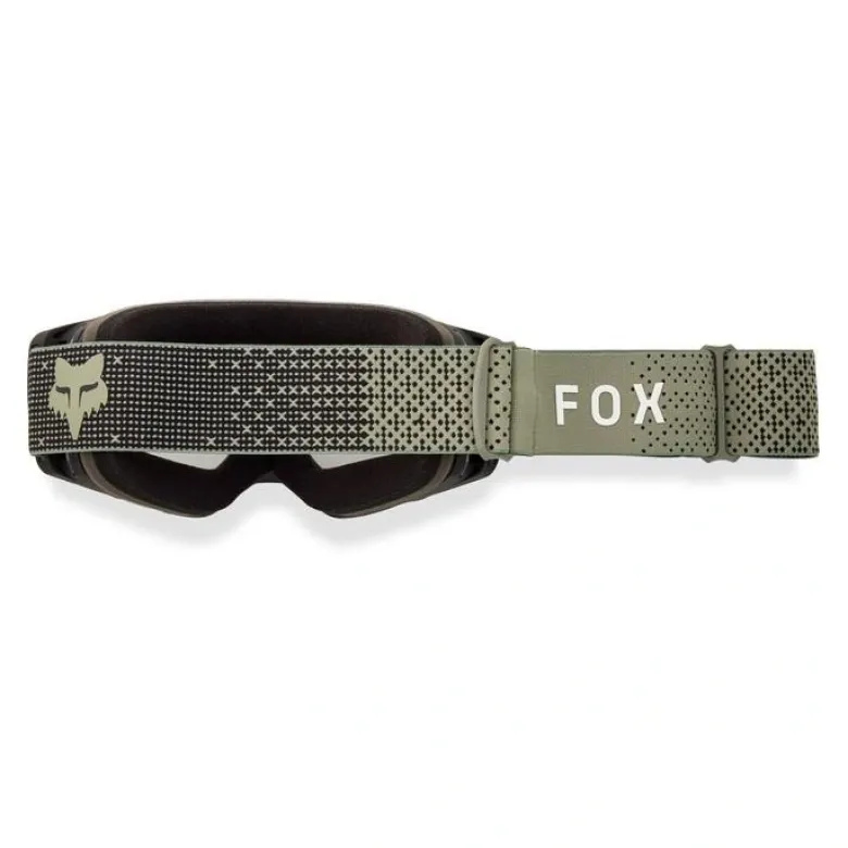 Gogle motocyklowe FOX VUE ENDURO ADOBE czarny zielony