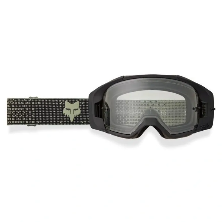 Gogle motocyklowe FOX VUE ENDURO ADOBE czarny zielony