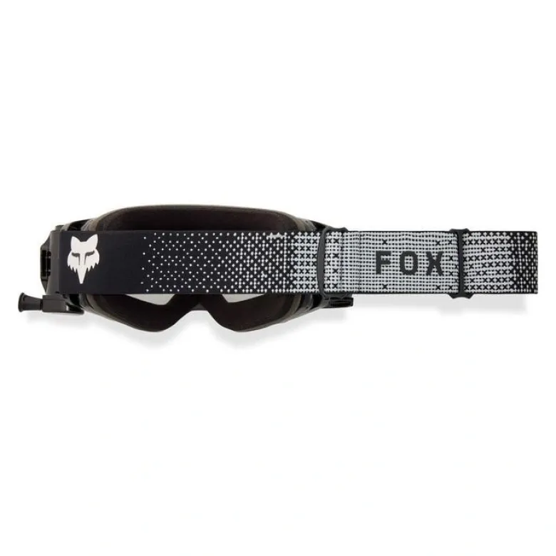 Gogle motocyklowe FOX VUE ROLL-OFF BLACK czarny