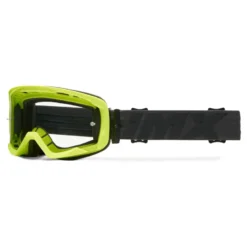 Gogle motocyklowe IMX ENDURANCE FLIP FLO YELLOW MATT/BLACK SZYBA DARK SMOKE + CLEAR żółty fluo czarny