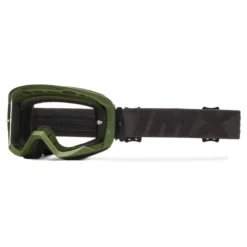 Gogle motocyklowe IMX ENDURANCE FLIP GREEN MATT/BLACK SZYBA DARK SMOKE + CLEAR zielony czarny