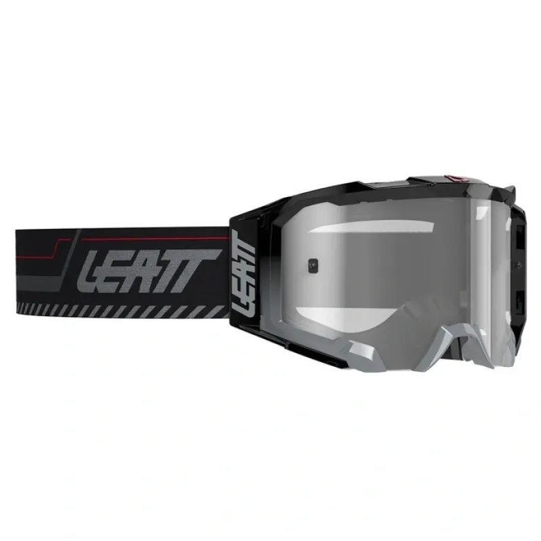 Gogle motocyklowe LEATT VELOCITY 5.5 IRIZ 50 VLT GREY SILVER szary