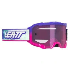 Gogle motocyklowe LEATT VELOCITY 4.5 83 VLT PURPLE CLEAR fioletowy