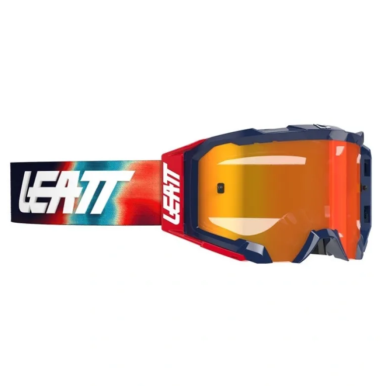 Gogle motocyklowe LEATT VELOCITY 4.5 83 VLT PURPLE CLEAR fioletowy