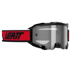 Gogle motocyklowe LEATT VELOCITY 4.5 IRIZ 50 VLT RED SILVER czerwony