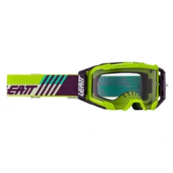 Gogle motocyklowe LEATT VELOCITY 5.5 CRYZTAL 75 VLT LIME PURPLE żółty fluo fioletowy