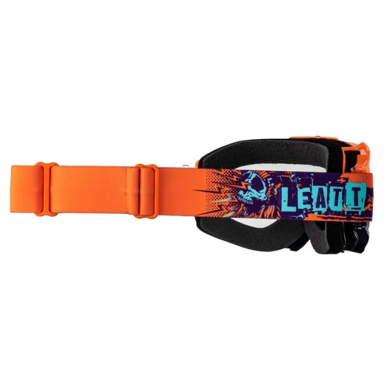 Gogle motocyklowe LEATT VELOCITY 4.5 83 VLT ORANGE CLEAR pomarańczowy