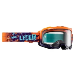 Gogle motocyklowe LEATT VELOCITY 4.5 83 VLT ORANGE CLEAR pomarańczowy