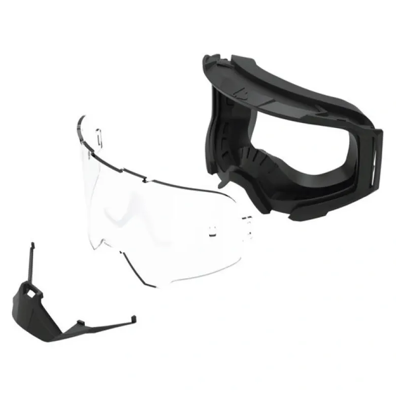Gogle motocyklowe LEATT VELOCITY 4.5 DESERT 28 VLT STEALTH SMOKE czarny