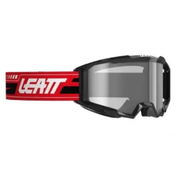 Gogle motocyklowe LEATT VIZION 3.5 IRIZ 35 VLT RED SILVER czerwony