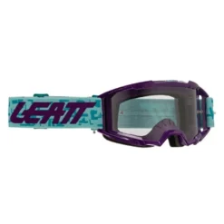 Gogle motocyklowe LEATT VIZION 3.5 90 VLT PURPLE CLEAR fioletowy