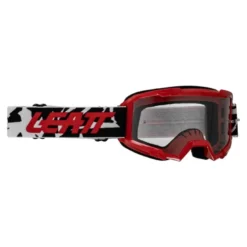 Gogle motocyklowe LEATT VIZION 2.5S 90 VLT RED CLEAR czerwony