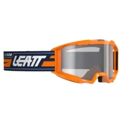 Gogle motocyklowe LEATT VIZION 3.5 IRIZ 35 VLT ORANGE SILVER pomarańczowy