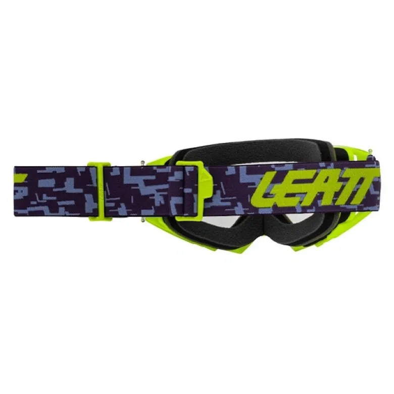 Gogle motocyklowe LEATT VIZION 3.5 90 VLT ARGON CLEAR żółty fluo