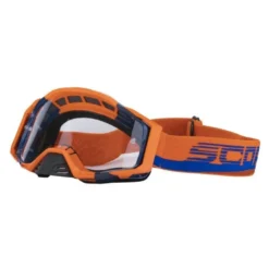 Gogle motocyklowe SCORPION E21 ORANGE/BLUE pomarańczowy niebieski