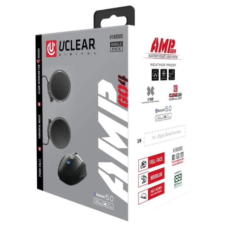 Interkom uniwersalny UCLEAR AMP GO 4 SINGLE