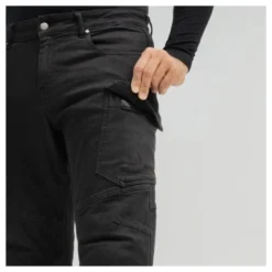 Jeansy motocyklowe BROGER BRONX BLACK czarny
