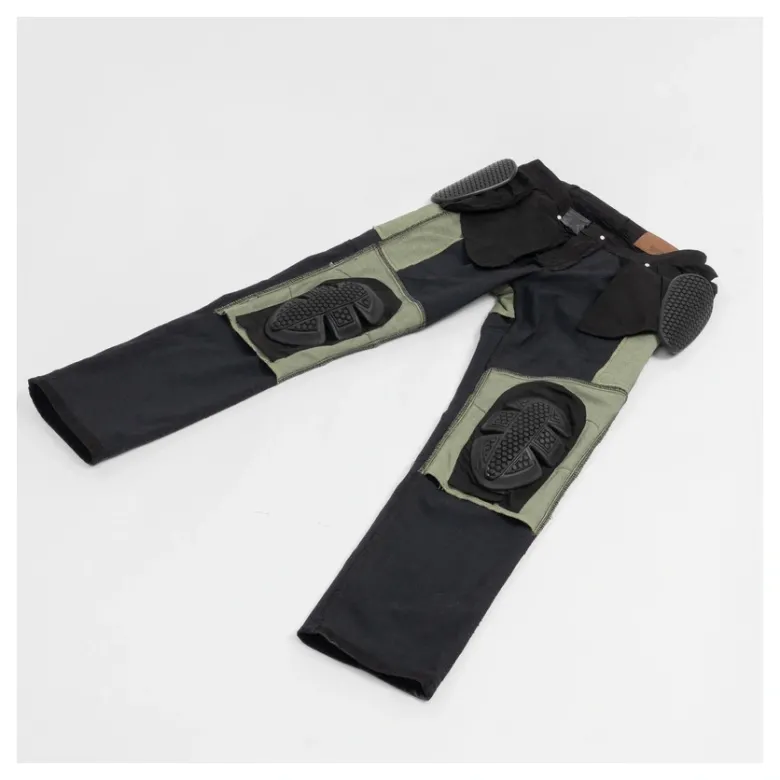 Jeansy motocyklowe BROGER BRONX BLACK czarny