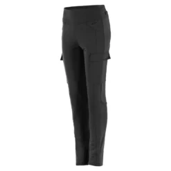 Jeansy motocyklowe damskie ALPINESTARS IRIA LADY BLACK czarny