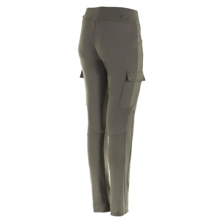 Jeansy motocyklowe damskie ALPINESTARS IRIA LADY MILITARY GREEN zielony