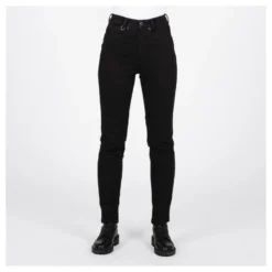 Jeansy motocyklowe damskie KNOX CALDER LADY BLACK czarny