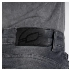 Jeansy motocyklowe damskie OZONE STRIKER LADY SLIM FIT WASHED GREY szary