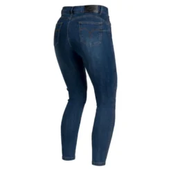 Jeansy motocyklowe damskie OZONE STRIKER LADY SLIM FIT WASHED BLUE niebieski