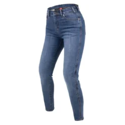 Jeansy motocyklowe damskie REBELHORN CLASSIC III LADY SKINNY FIT WASHED BLUE niebieski
