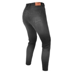 Jeansy motocyklowe damskie REBELHORN CLASSIC III LADY SLIM FIT WASHED BLACK czarny
