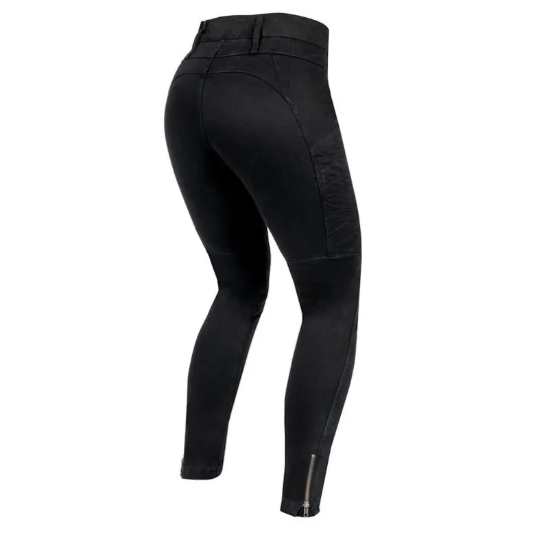 Jeansy motocyklowe damskie REBELHORN ASH LADY BLACK czarny