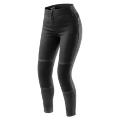 Jeansy motocyklowe damskie REBELHORN CHICA BLACK czarny