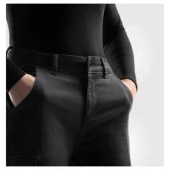 Jeansy motocyklowe damskie REBELHORN FASTER LADY BLACK czarny