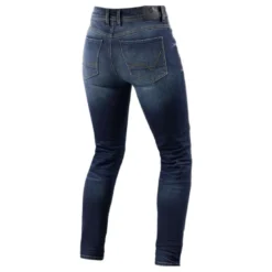 Jeansy motocyklowe damskie REVIT MARLEY LADY MEDIUM BLUE USED niebieski